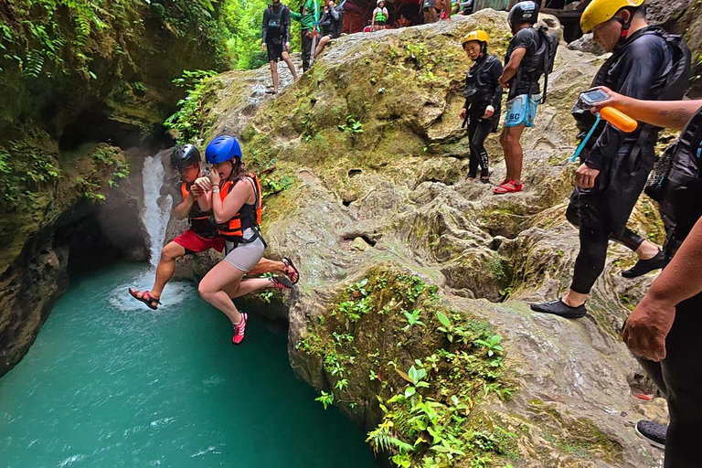 Kawasan Falls Canyoneering Adventure – Group Tour Experience