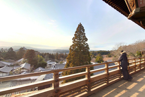 Nara UNESCO-listat världsarv Långsam cykeltur