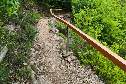From Tirana: Pëllumbas Cave hiking & Petrelë Castle tour