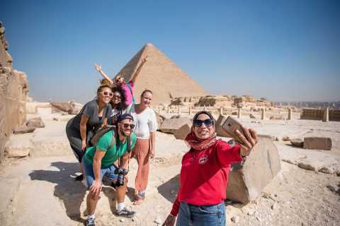 Z Hurghady: całodniowa wycieczka do Kairu i Gizy i lunch