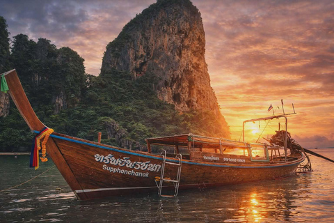 Golden Horizon of Krabi: 4 Islands & Phra Nang Sunset
