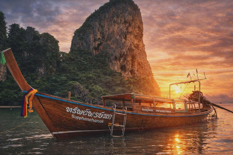 Golden Horizon of Krabi: 4 Islands & Phra Nang Sunset