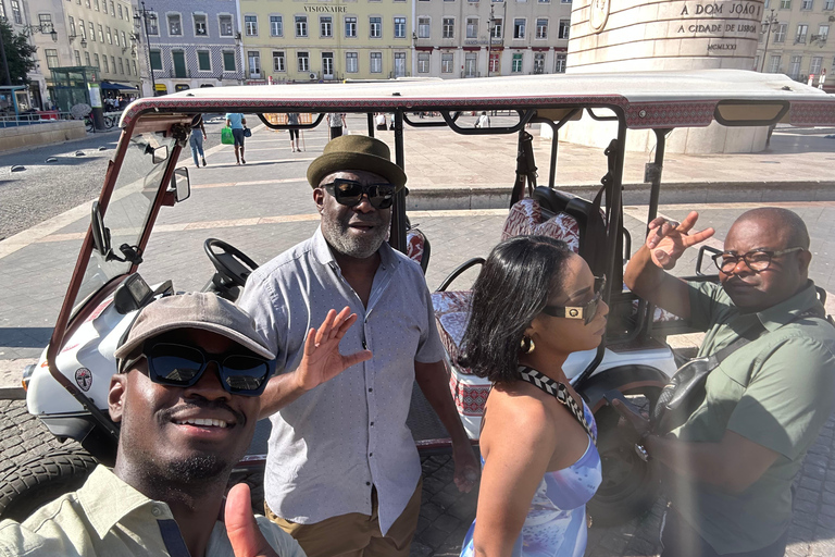 Lisbon: Private City Sightseeing Tour by Tuk Tuk Alfama/Chiado/Bairro Alto/Eduardo VII 4-Hour Private Tour