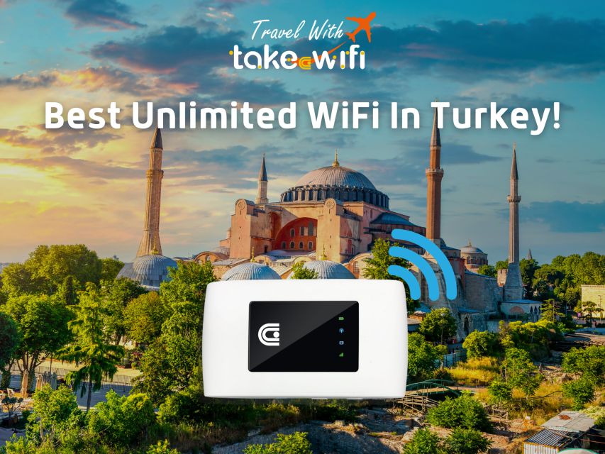 Istanbul: Unlimited 4G Internet Pocket WiFi in Turkey
