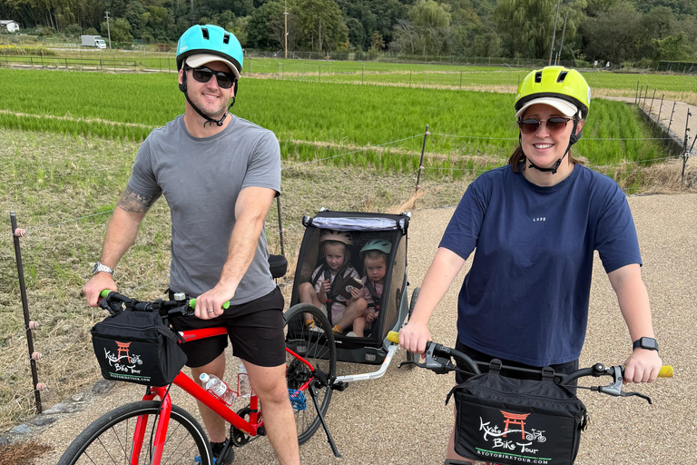 Arashiyama Bamboo Forest Family Bike Tour (Infant & Kids)