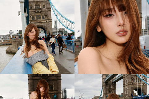 London Iconic Landmarks Photoshoot with Fashion Photographer