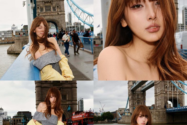 London Iconic Landmarks Photoshoot with Fashion Photographer