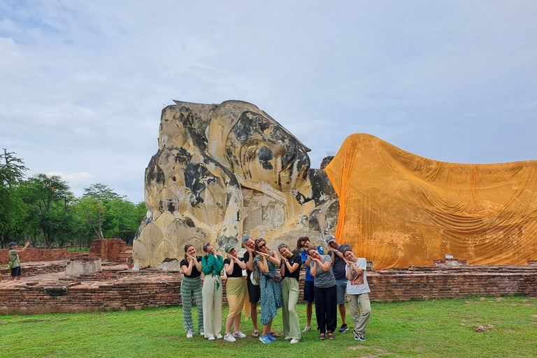 Colori di Ayutthaya: tour in bicicletta di 6 ore patrimonio dell&#039;UNESCO