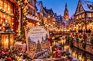 Colmar: Weihnachts-Rätseltour mit Buch & Überraschung