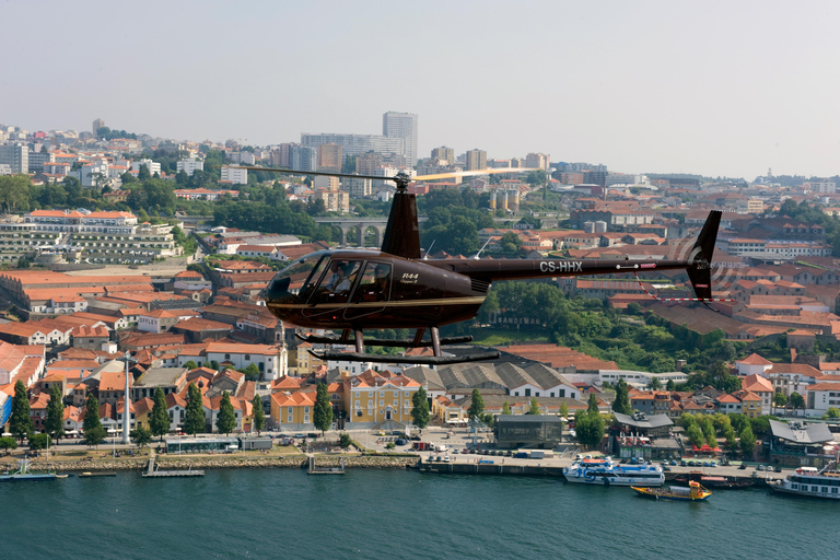 Helikopterflygning med panoramautsikt över Porto 10 minuter