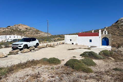 Mykonos: Privat rundtur i Mykonos med terrängfordon