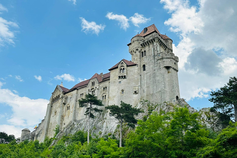 Vienna: Tour del Bosco Viennese con lago sotterraneo e vino