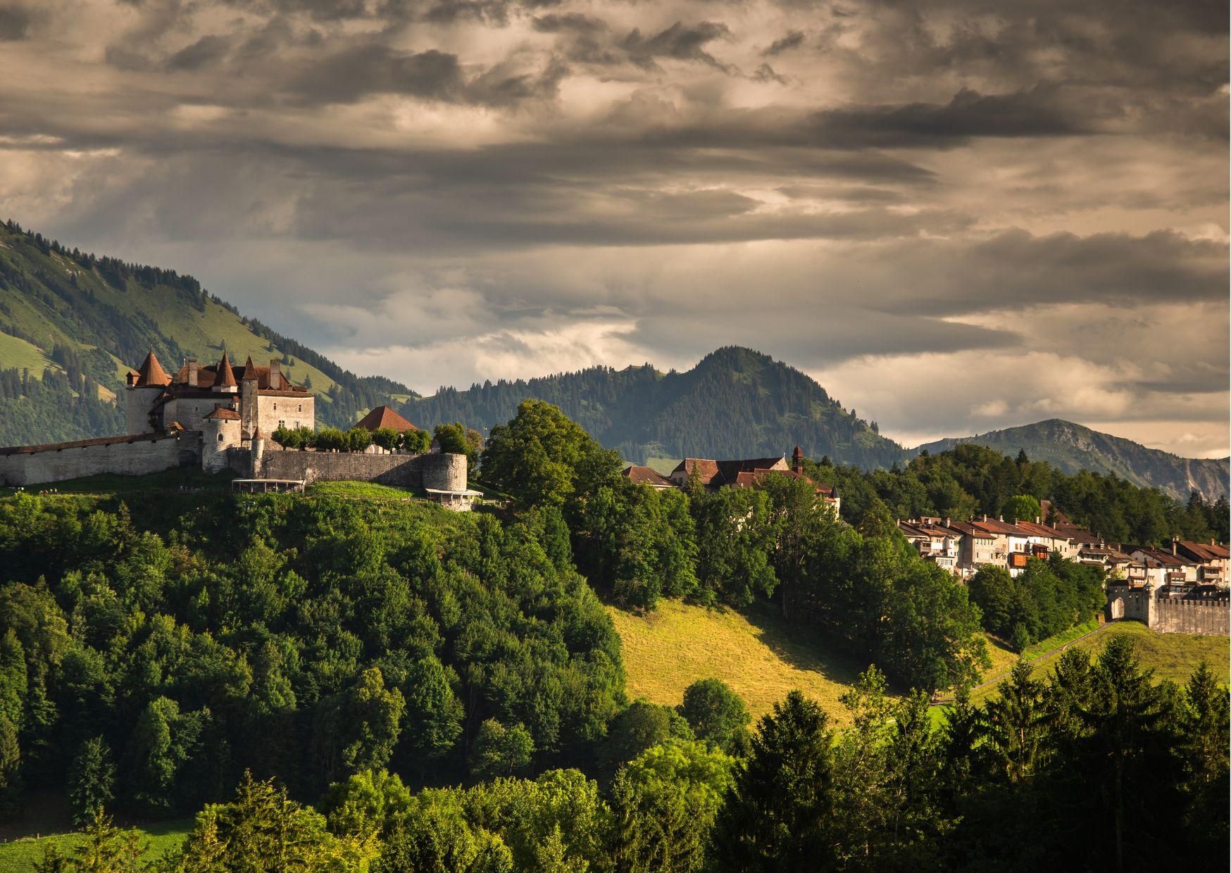 Luzern:Private Tour- Gruyeres,Vevey,Montreux & Fribourg