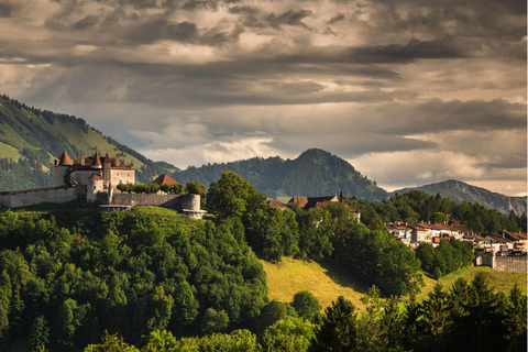 Lucerna: prywatna wycieczka samochodowa - Gruyeres, Vevey, Montreux i Fryburg