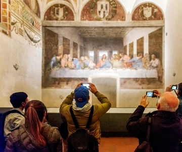 Guided Tour zu Leonardo da Vincis "Das letzte Abendmahl