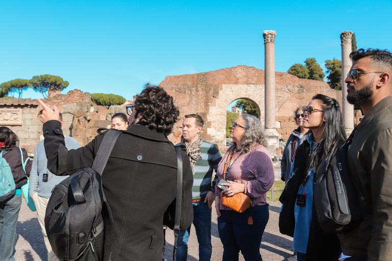 Rome : Visite guidée du Colisée, du Forum romain et de la colline Palatine