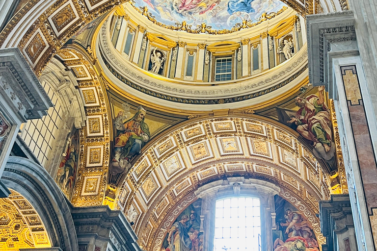 Vatican: St peters Dome Entry Ticket Papal Tombs, Audio Tour Vatican: St peters Dome Entry Ticket(With Elevetor)