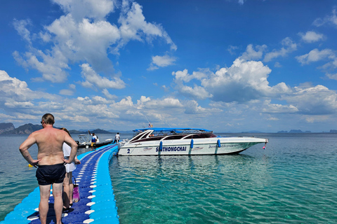 Koh Lanta: Excursión a 4 islas en lancha rápida con snorkel