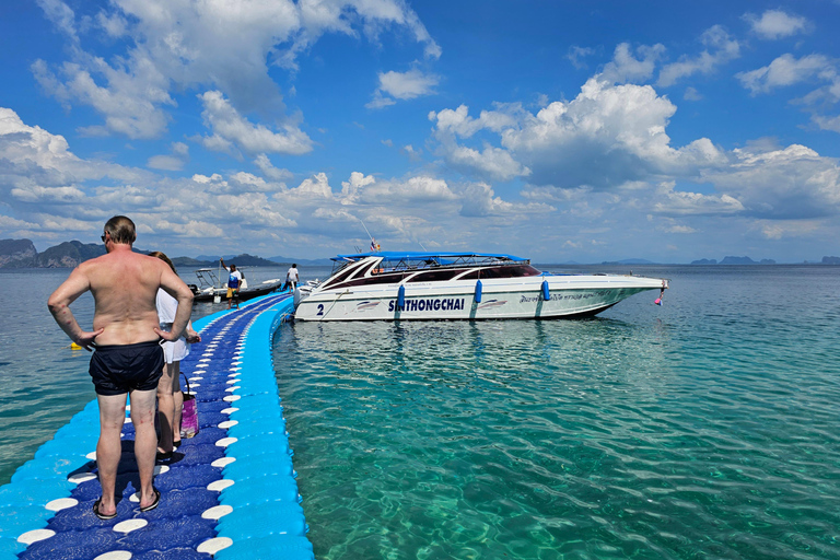 Koh Lanta: Excursión a 4 islas en lancha rápida con snorkel