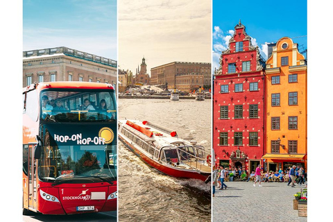Stockholm: Bus&Boat Tour, Vasa Museum, Audio & Walking Tours MegaCombo Explorer