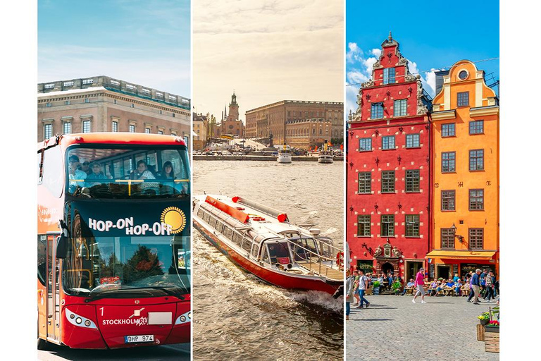 Stockholm: Bus&Boat Tour, Vasa Museum, Audio & Walking Tours MegaCombo Explorer
