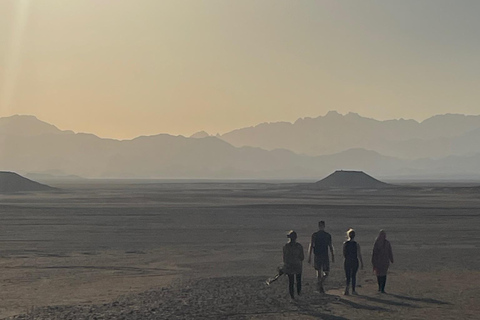 Hurghada: Hiking , dinner & stargazing Advanced hiking tour & camel ride