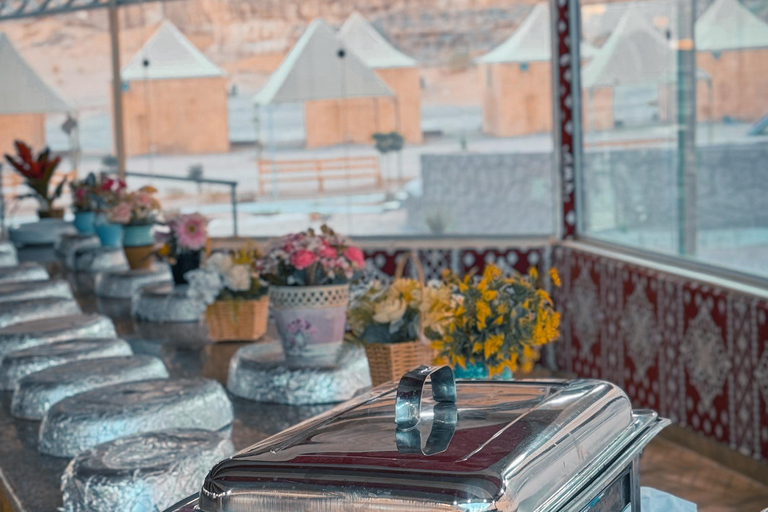 Wadi Rum: Desert Camp Tour With Jeep Safari And Star Gazing: