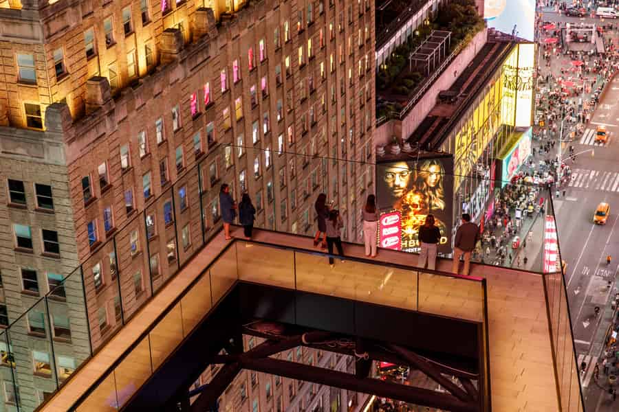 NYC: Ticket für die Aussichtsplattform am One Times Square. Foto: GetYourGuide