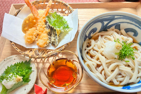 From Scratch: Traditional Udon & Tempura Making in Nagoya