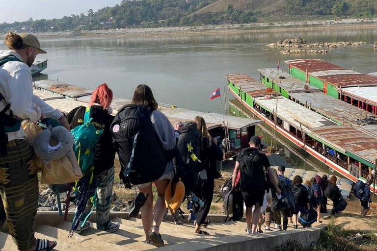 Slow Baot to Loas (Luangprabang) from Chiangrai 2 days