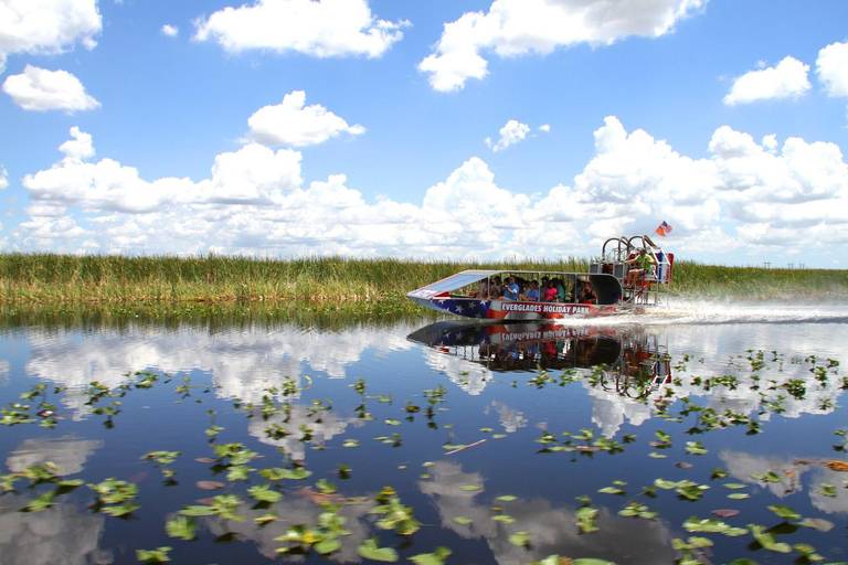 Miami: Everglades Adventure Everglades Adventure &amp; rundtur med stor buss hop-on hop-off-bussMiami - en dag Everglades Experience &amp; 1-dagars rundtur med hop-on hop-off-buss