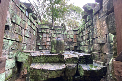 Phnom Penh: 2-Day Hidden Temples and Kulen Waterfall Tour 2-Day PNH - REP Hidden Koh Ker Temple Kulen Waterfall Tours