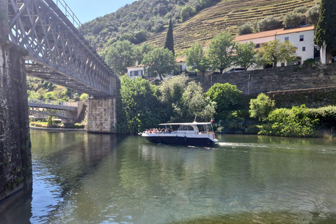 VALLEE DU DOURO : Visite guidée des vignobles, croisière et déjeuner dans un établissement vinicole.Visite privée