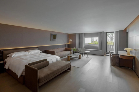 Shanghai: Qushui Lanting Spa Experience Sunday‑Thursday Overnight Package Admission + Buffet