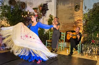Ayamonte: Live-Flamenco-Show im Tablao La Puerta Ancha