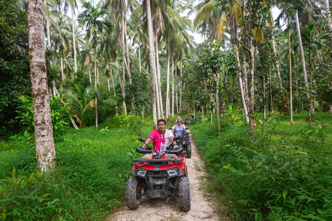 Depuis Phuket : quad, tyrolienne, rafting et faune à Khao LakFrom Phuket: Khao Lak ATV, Zipline, Rafting &amp; Wildlife Tour