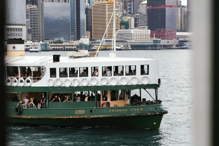 From Shenzhen: Hong Kong Day with Harbour, Peak & Ferry Ride Guide for other languages