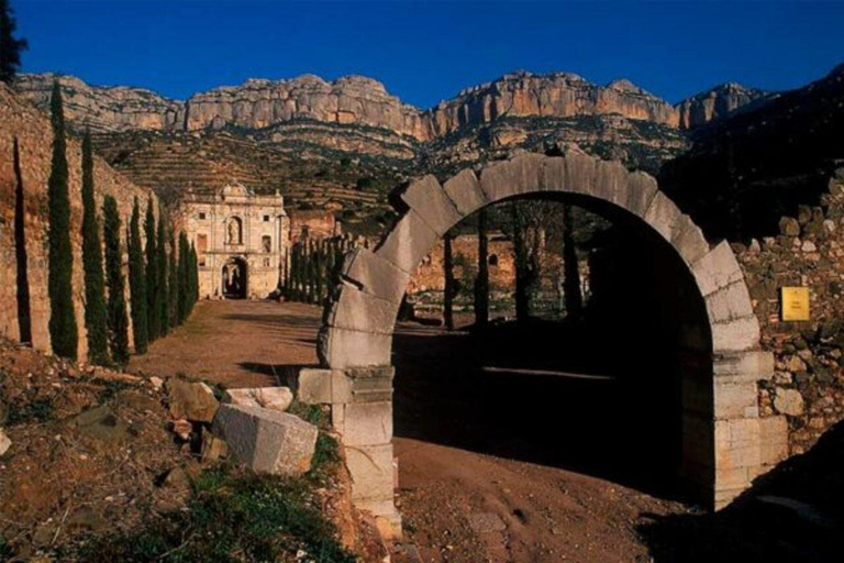 Depuis Salou : Chartreuse de Scaladei, déjeuner et vins