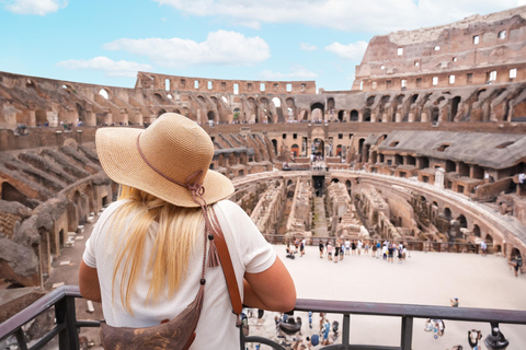 Roma: Tour dell&#039;Arena del Colosseo, del Foro Romano e del PalatinoTour per piccoli gruppi (massimo 10 partecipanti)