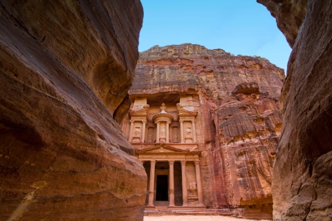 Van Eilat: Petra Ancient City Tour en lunchbuffet