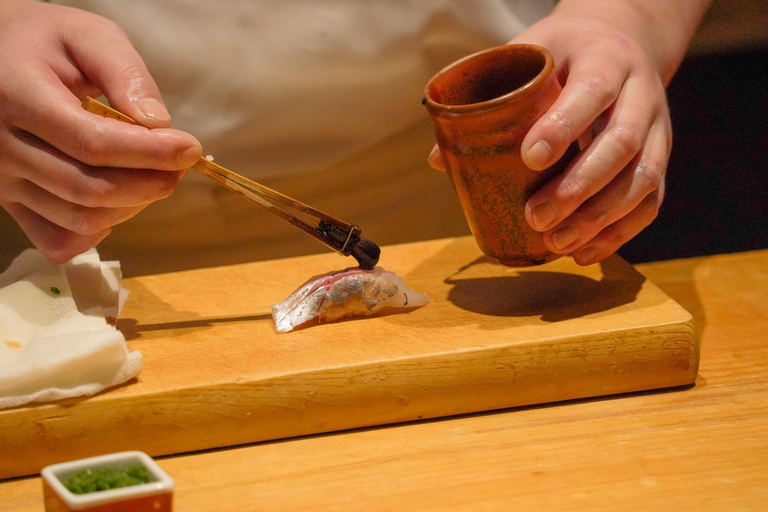 Hochwertiges Sushi &amp; Tempura-Essen in Ginza