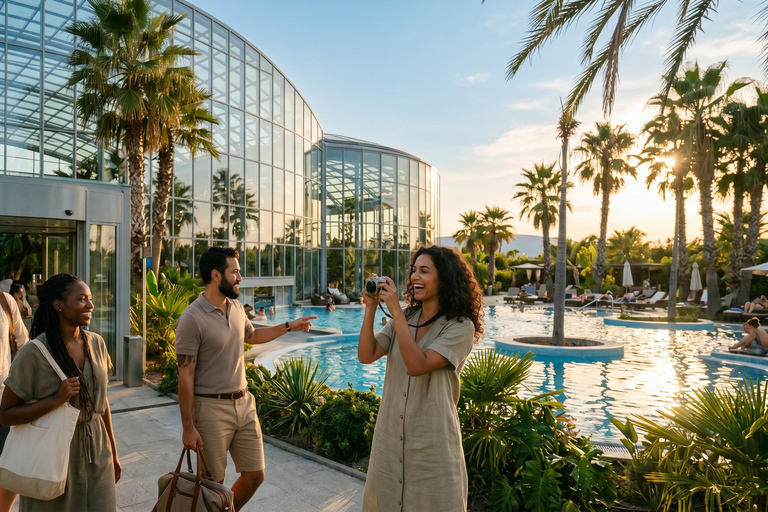 Bucharest Therme Wellness Transfer with Skip-the-Line Ticket Therme - Palm + Galaxy with Skip-the-Round ticket 3 HOURS