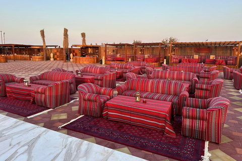 Dubai: Arabian Dune Safari with BBQ Dinner and Camel Ride