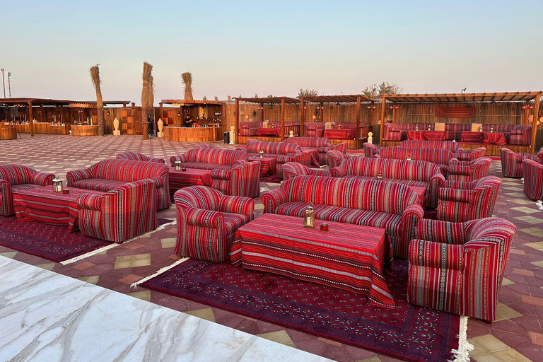 Dubai: Arabian Dune Safari with BBQ Dinner and Camel Ride