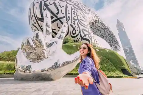 Fra Abu Dhabi: Byomvisning i Dubai med bekken, Abra og de gamle soukene