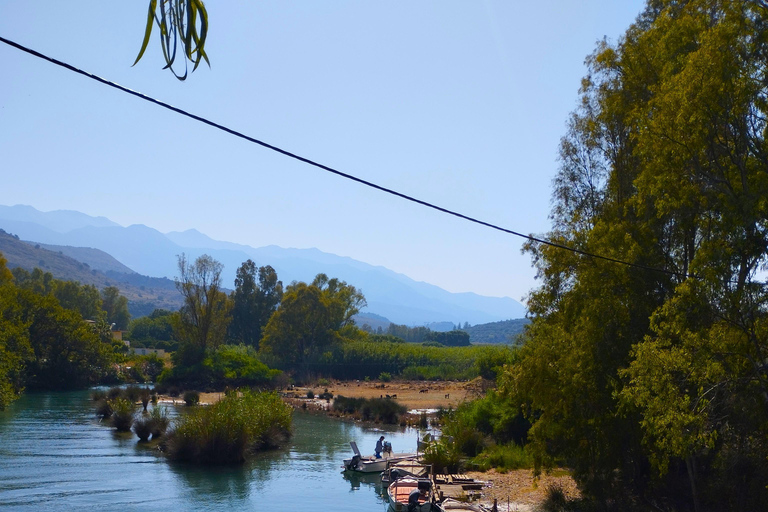 From Chania: Lake Kournas & Argiroupoli Springs Guided Tour