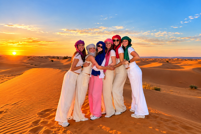 Marrakech: 3-Day Student Sahara Tour With Camp and Quad Adventure Pick: Luxury Camp & Sunset ATV Ride