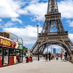 Parigi: Tour del Big Bus in autobus Hop-on Hop-off con crociera opzionale