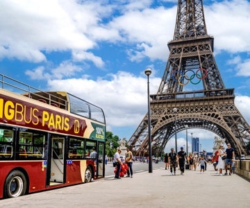 Paris: Big Bus Hop-On Hop-Off Tour with Optional Cruise