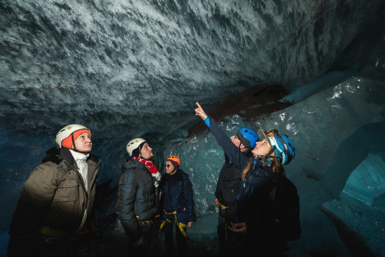 Skaftafell : randonnée dans la grotte de glace bleue et sur le glacierITG depuis Skaftafell